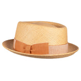 Capas Franco Italian Panama Pork Pie Hat