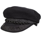 Capas Fisherman Greek Wool Flat Cap