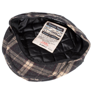 Capas Dublin Plaid Ivy Irish Tweed Flat Cap