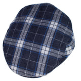 Capas Dublin Plaid Ivy Irish Tweed Flat Cap