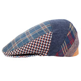Capas Bellagio Italian Tweed Flat Cap