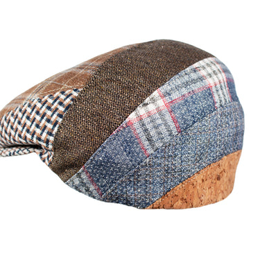 Capas Bellagio Italian Tweed Flat Cap