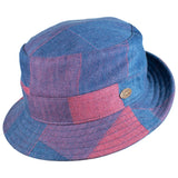 Capas Italian Bucket in Denim Cotton Hat