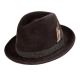 Capas Kojak Velour Leather Fedora