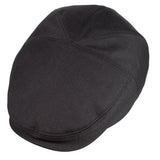 Capas London Solid Cotton Newsboy Cap