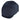 Capas London Solid Flat Cap in Navy
