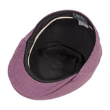Capas London Solid Cotton Newsboy Cap