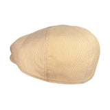 Capas London Solid Cotton Newsboy Cap
