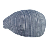 Capas London Stripe Cotton Newsboy Cap