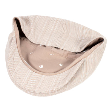 Capas London Stripe Cotton Newsboy Cap