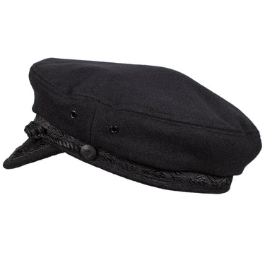 Capas Fisherman Greek Wool Flat Cap