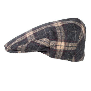 Capas Dublin Plaid Ivy Irish Tweed Flat Cap
