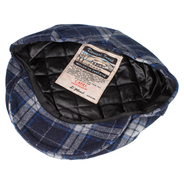 Capas Dublin Plaid Ivy Irish Tweed Flat Cap