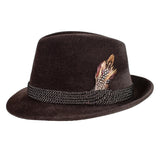 Capas Kojak Velour Leather Fedora