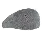 Capas London Stripe Cotton Newsboy Cap