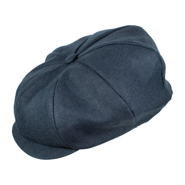 Capas Big Apple Linen Newsboy Cap