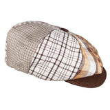 Capas Patch Big Apple Linen Newsboy Cap