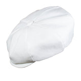 Capas Big Apple Linen Newsboy Cap
