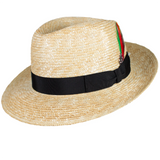 Capas Santino in Natural Wheat Italian Panama Fedora