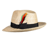 Capas Santino in Natural Wheat Italian Panama Fedora