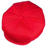 Capas Big Apple Linen Newsboy Cap