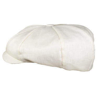 Capas Big Apple Linen Newsboy Cap