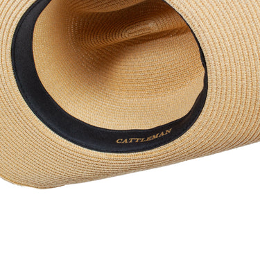 Capas Cattleman Leather Cowboy Hat