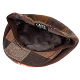Capas Ivy Patch Italian Wool Flat Cap