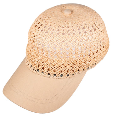 Capas Vented Straw Baseball Cap