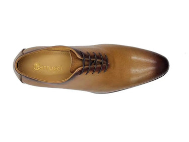 Carrucci Shoes Calfskin Whole Cut Oxford Dress Shoe