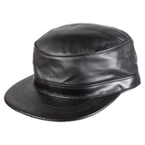 Capas Military in Black Leather
