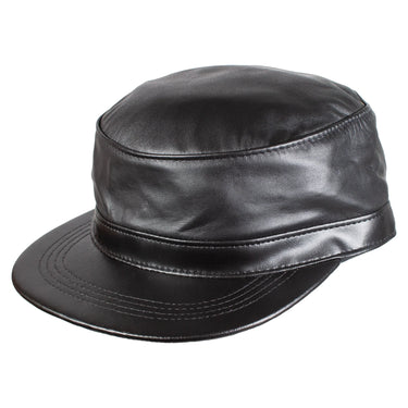 Capas Military in Black Leather