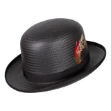 Capas Derby Straw Bowler Hat