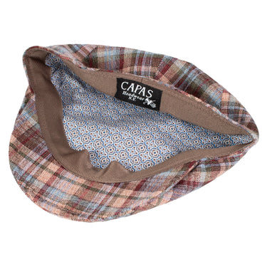 Capas 5 Point Lucca Italian Linen Flat Cap