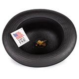 Capas Derby Straw Bowler Hat