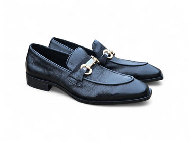 Carrucci Shoes Verona Brown Bit Loafers in Black