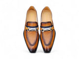 Carrucci Shoes Verona Brown Bit Loafers