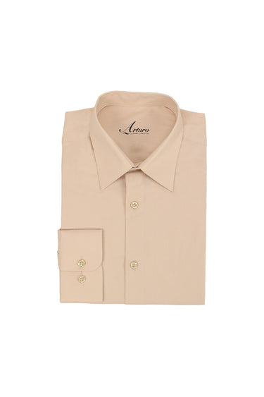 Arturo Dress Shirts 200SLIM Dress Shirt in Champagne