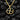 Clover Pendant - 14K Gold Onyx — view 7