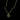 Clover Pendant - 14K Gold Onyx — view 2