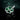 Clover Pendant - Malachite — view 3