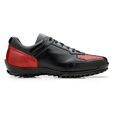Belvedere Corvo in Black / Red in Black Red