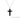 Stone Cross (Large) - Black Onyx
