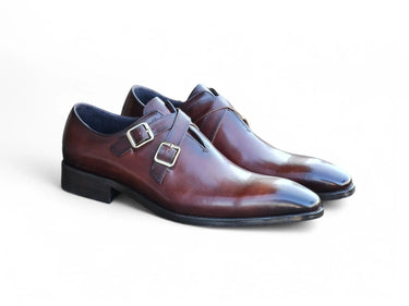 Carrucci Shoes Cross Straps Wholecut Oxford Shoe in Chestnut