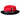 Bently Damien 2-Tone Wool Trilby in Red Black