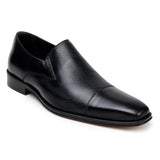 Belvedere Andreo in Black Deerskin Slip-on Dress Shoes