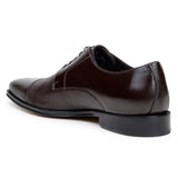 Belvedere Alexander in Brown Premium Italian Deerskin Leather Oxfords
