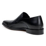 Belvedere Andreo in Black Deerskin Slip-on Dress Shoes
