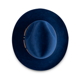Bellissimo El Capo in Sapphire Blue Wool Fedora