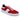 Belvedere Olivier in Red / White Men's Low-Top Suede Sneaker